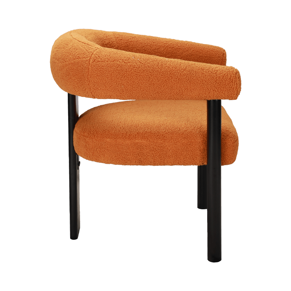 スポンジクッションソリッドウッドダイニングチェア