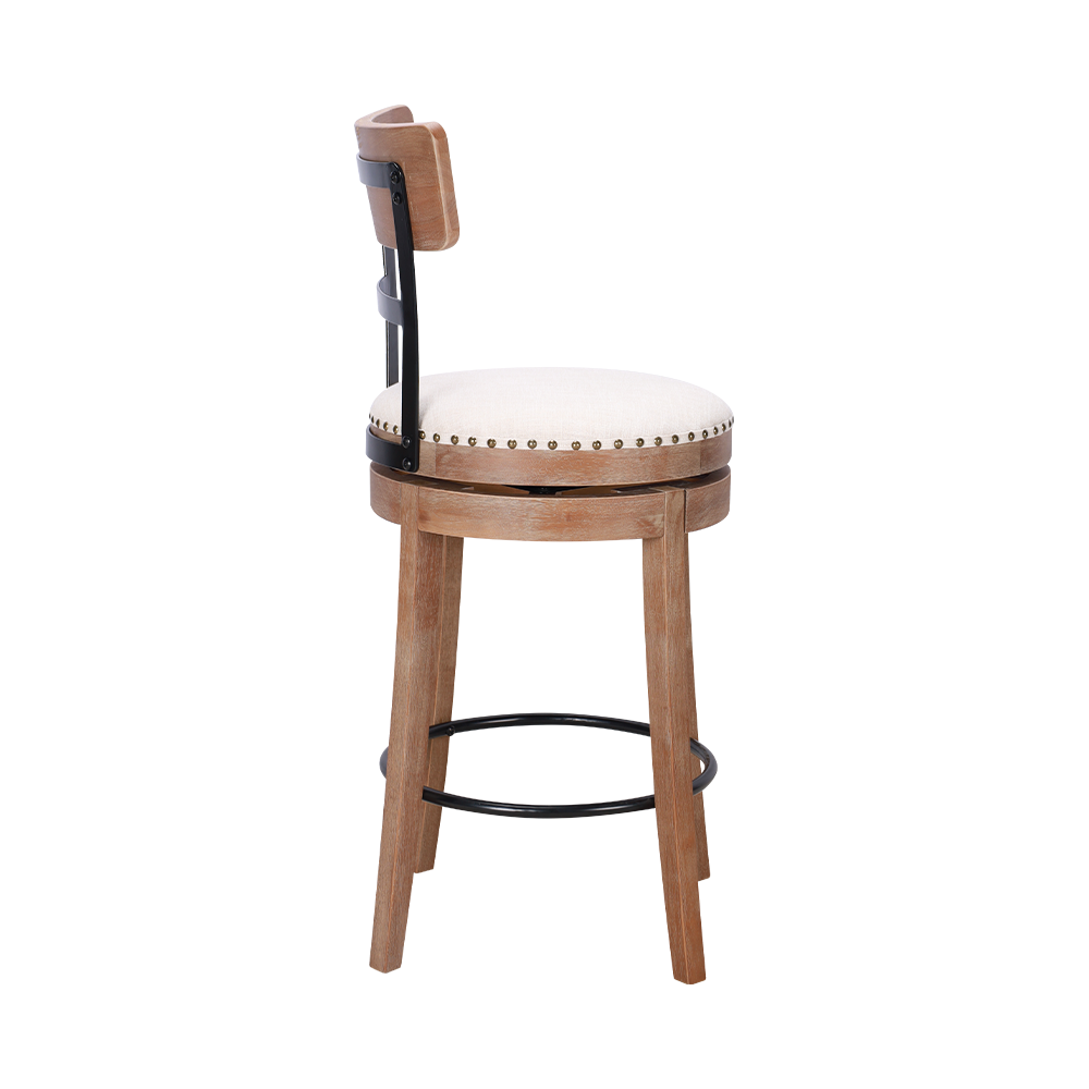 ラバーウッドスポンジクッションダイニングチェア