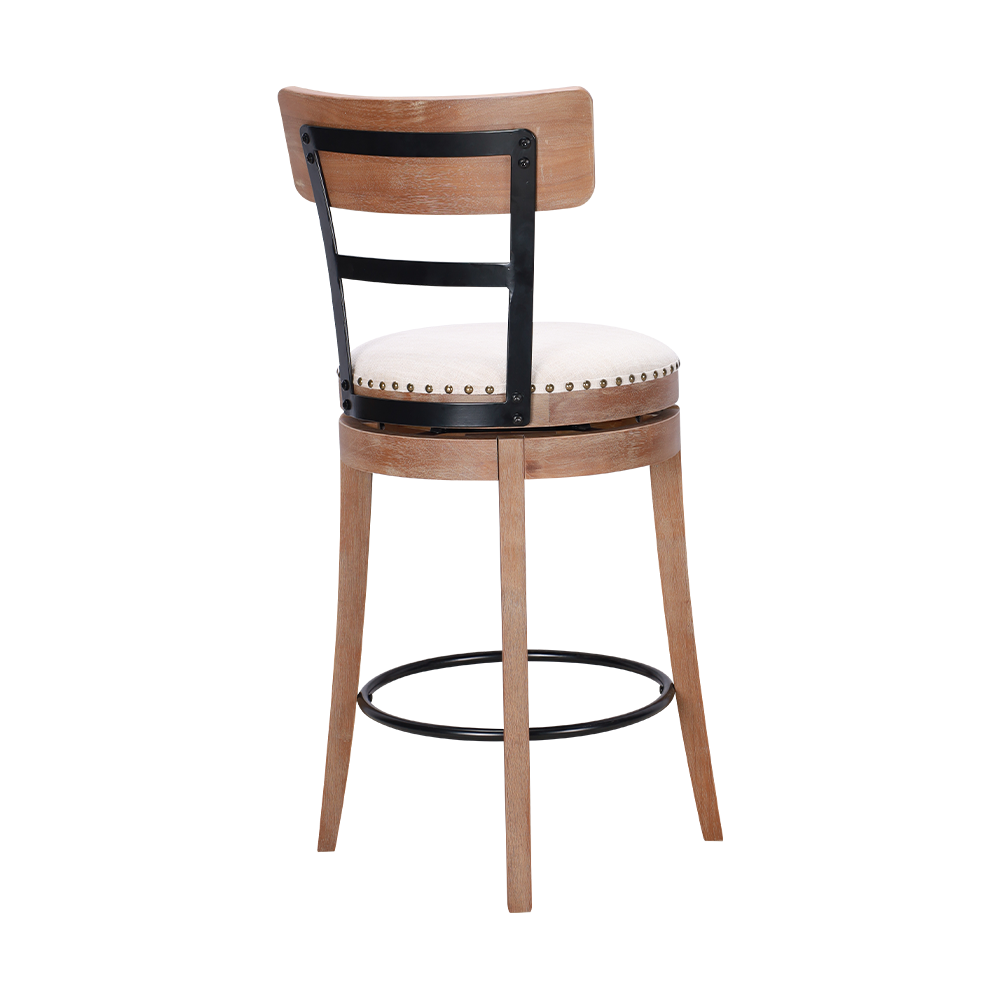 ラバーウッドスポンジクッションダイニングチェア