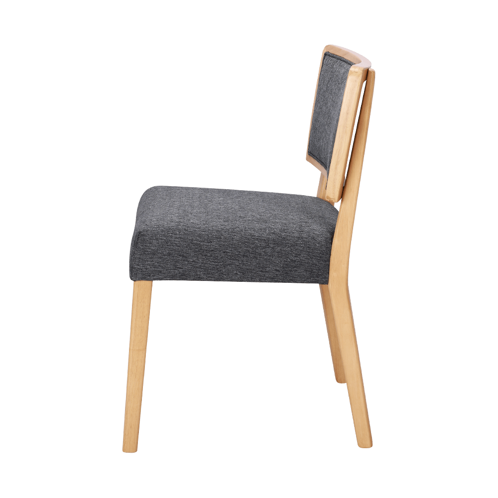 革製のフォームクッションソリッドウッドダイニングチェア