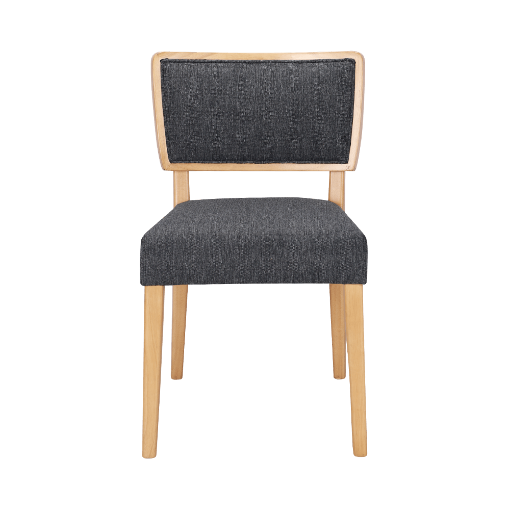 革製のフォームクッションソリッドウッドダイニングチェア