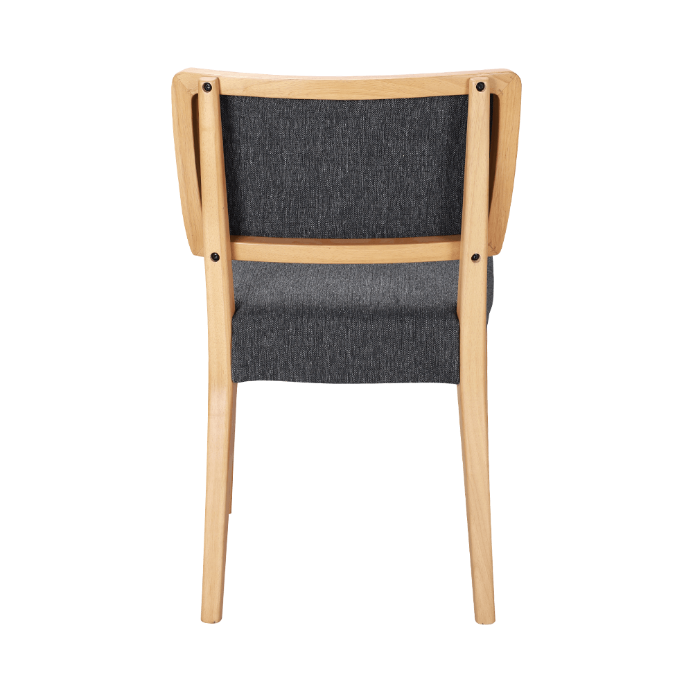 革製のフォームクッションソリッドウッドダイニングチェア