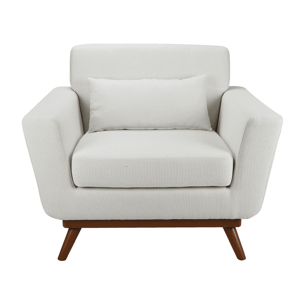 ゴム製の生地シングルソファ