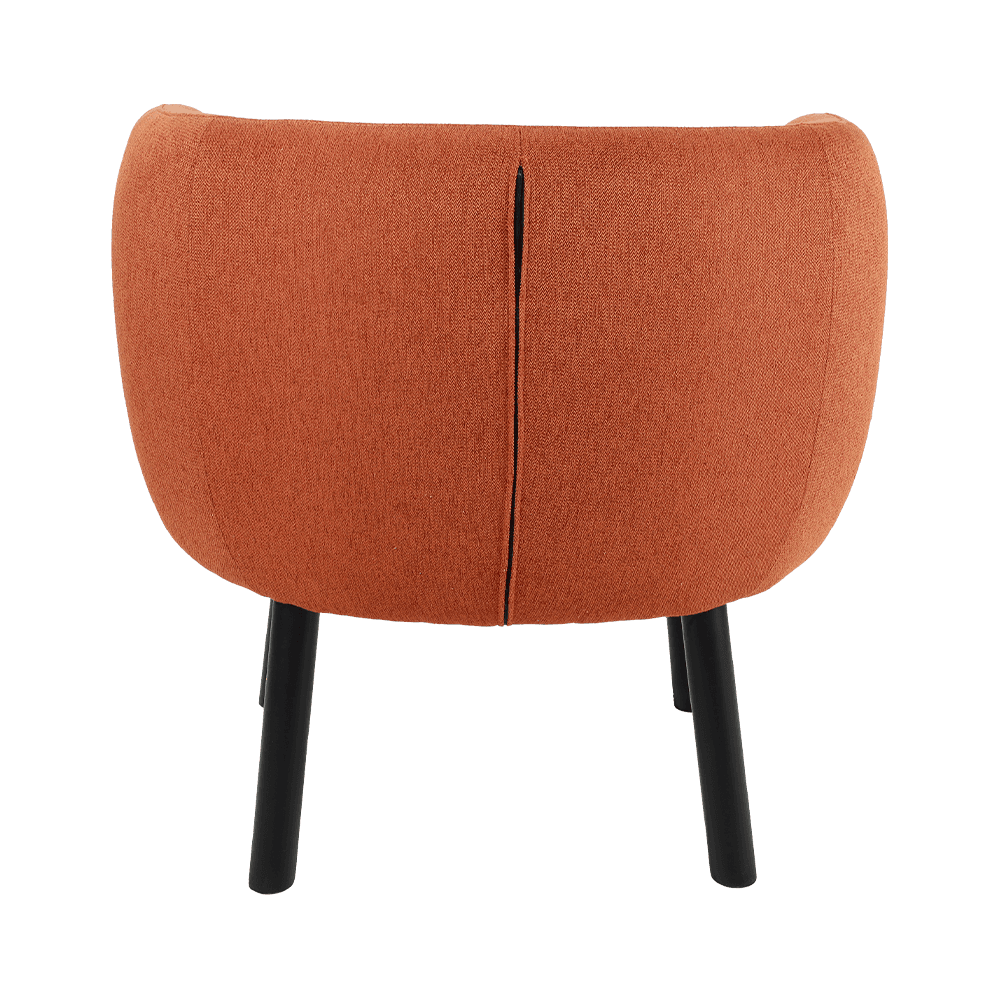 布地のソリッドダイニングチェア